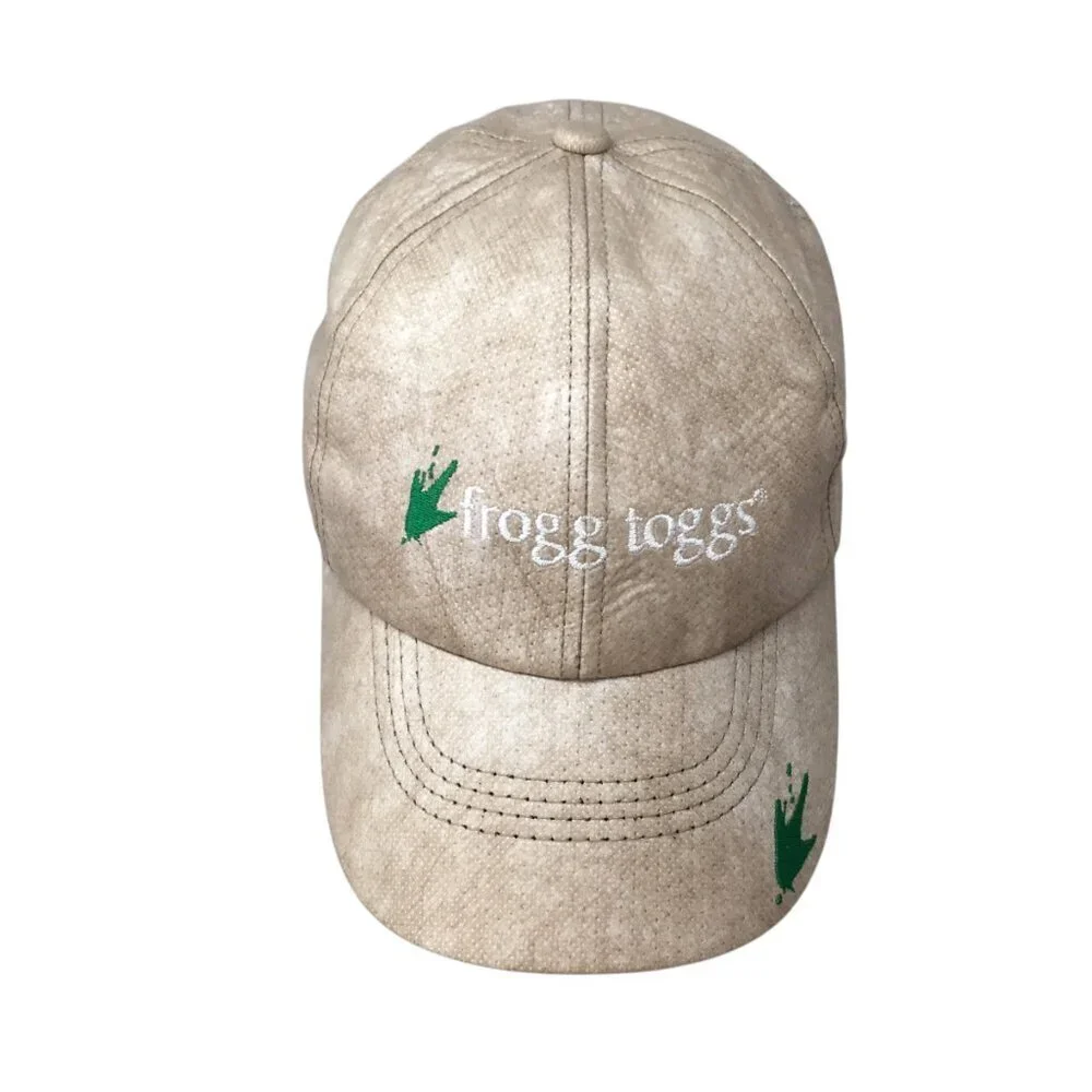 Frogg Toggs NWOT Men's Hat Baseball Cap Waterproof Rain Adjustable Strap Back